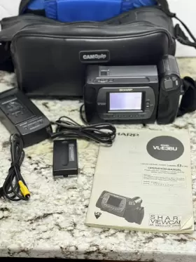 Vl-e36u Sharp 8mm Viewcam Video8 Video Camera Camcorder #2