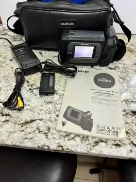 Vl-e36u Sharp 8mm Viewcam Video8 Video Camera Camcorder
