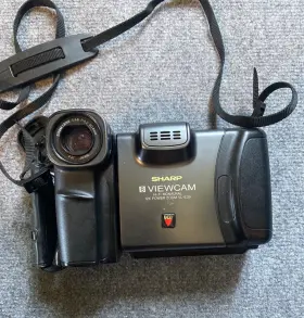 Vl-e39u Sharp Genuine View Cam Camcorder Hi-fi Monaural Af No Battery Untested