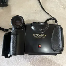 Vl-e47u Sharp Vl-e47 8mm Video8 Camcorder Vcr Player Camera Video Package Tested Works #2