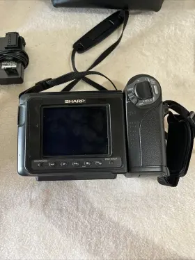 Vl-e47u Sharp Vl-e47 8mm Video8 Camcorder Vcr Player Camera Video Package Tested Works #3
