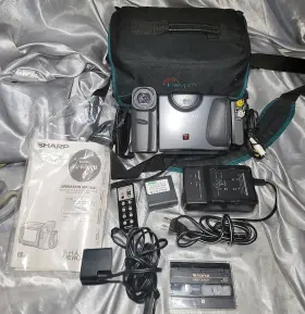 Vl-e500u Sharp Viewcam 8mm Camcorder In Case Tested - #24
