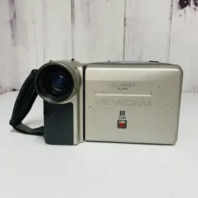 Vl-e665u Sharp Viewcam 8mm Handheld Lcd Camcorder