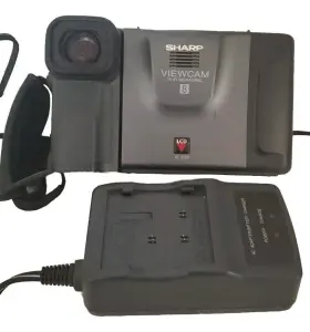 Vl-e66u Sharp 8mm Video8 Camcorder Vcr Player Camera Video Recorder No Battery