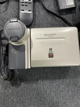 Vl-e685u Sharp Vl-e685 8mm Video8 Camcorder Camera Video Needs New Battery #2