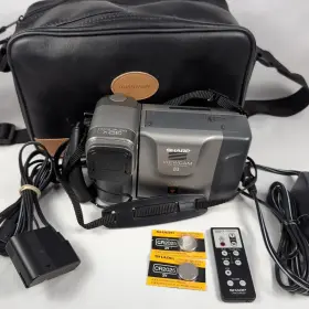 Vl-e750u Sharp Vl-e750 8mm Video8 Camcorder Vcr Player Camera Video Transfer #3