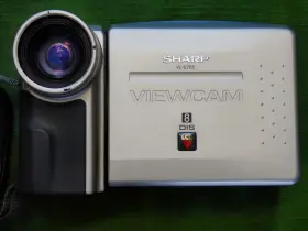 Vl-e760u Sharp Vl-e760 Video8 Camcorder/vcr Player With Ac Adapter And Av Cable Tested
