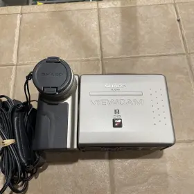 Vl-e765u Sharp Vl-e765 Viewcam 8 Dis Lcd Video Camcorder Vintage #2