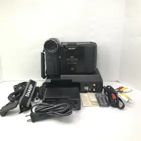 Vl-h410u Sharp Vl-h410 Hi8 Viewcam Video Camera 1.8 F 4.5-36mm With Accessories Tested