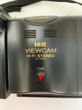 Vl-h42ou Sharp Camcorder Model View Cam Hifi Stereo Dis Lcd Untested Clean Parts #2