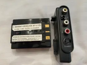 Vl-h520 Sharp Hi8 Viewcam Hi-fi Stereo Sold As Is - For Parts #3
