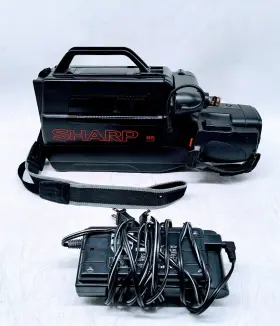 Vl-l175u Sharp Camcorder Camera With Bag And Charger No Battrey