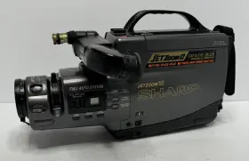 Vl-l310u Sharp Vintage Camcorder And Bag #2