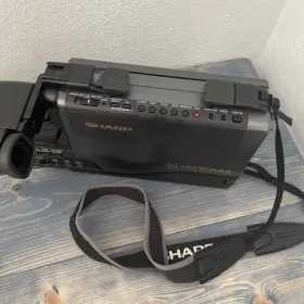 Vl-l5ou Sharp Vintage 1992 Slim Cam Camcorder Vhs Untested - Parts Only L6 #3
