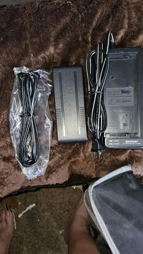 Vl-l65u Sharp Slim Cam Ais Vhs Camcorder Vintage Battery Does Not Charge See.d #2