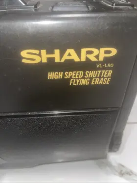 Vl-l80ua Sharp Vtg Vl-l80ua/ub Vhs Camcorder/case Cords/manual #2