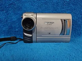 Vl-nz50 Sharp Digital Viewcam Minidv Handheld Camcorder Tested Working Bundle #3