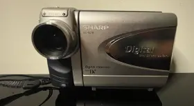 Vl-nz8 Sharp Digital Viewcam Parts Only Untested