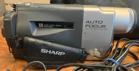 Vl-se20u Sharp Slimcam 8mm Video Camcorder 16x Zoom / Needs Work Large Bundle #2