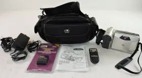 Vl-ah30 Sharp Vl-sh30 Viewcam 8mm Handheld Lcd Camcorder 16x Zoom Tested Needs Battery