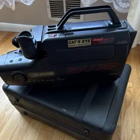 Vl-z950 Sharp Cats Eye Vl-z950/900 Vhs Handheld Camcorder 8x Zoom Full Auto System
