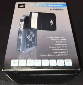 Hd345 Sharper Image The High Definition Digital Video Camera 12mp 32mb