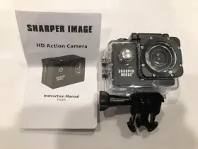 Svc899 Sharper Image Hd Wifi Action Cam Black Camera Portable #2