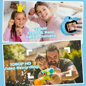 Simrex 975643840044 Kids Camera Mini Children Digital For Video Camcorder Shockproof #3