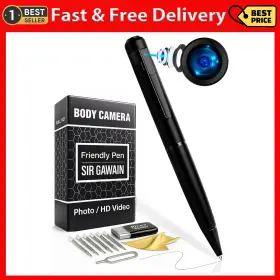 Bp7i Sirgawain Camara Oculta Lapicero Pluma Boligrafo Videocamara Tech Gadget Nuevo 2024 Us