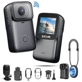 C200 Sjcam 972476160820 4k Action Camera Touch Screen Magnetic Body Underwater