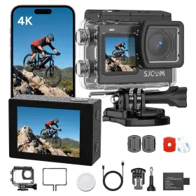 20mp Sjcam 972476164606 Sj6ultra 4k Action Camera Dual Touchscreen Vlogging