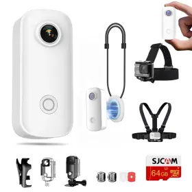 Sjcam C100plus 972476165412 C100 4k Action Camera Wifi Magnetic Pov Thumb Hands Free Body Cam