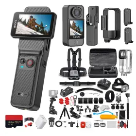 C400 Sjcam Ag9 1 3-in-1 Action Cam Compact Multi-mode Vlogging With Built-in