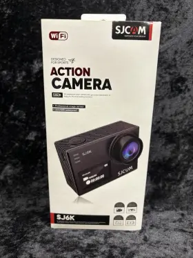 Sj6k Sjcam Action Camera 4k 24fps Waterproof Cam Kit Gyroscope Stabilization