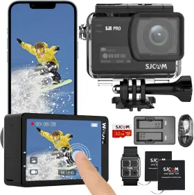 Sj8pro Sjcam 972476168130 Sj8 Pro 4k Eis - Waterproof Digital Action Camera With Hd Video 12mp