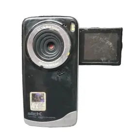 Vc1100 Slick Digital Video Camera Palm Size Distressed Tested Good #2