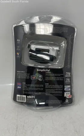 Vlc120 Slick Simpleflix Gray 4x Digital Zoom Video Recorder Camera Not Tested