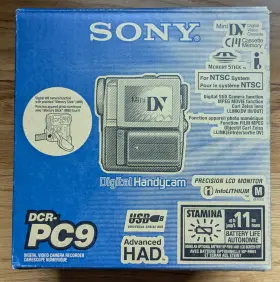 Dcr-pc9 Sony 027242590694 Handycam Minidv Camcorder With 2 Tapes Remote Docs More #3
