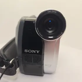 Dcr-hc26 Sony 1576557 Handycam Mini Dv Camcorder With Battery Power Cable& Case Tested #3