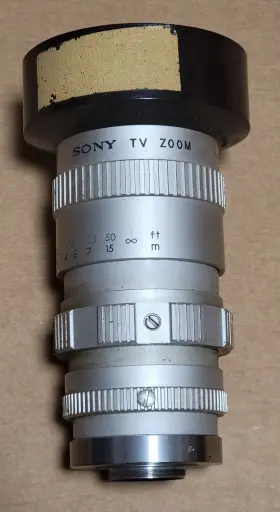 F16-64 Sony 211721 Tv Zoom Camera No. Mintron And Other Cameras Lot