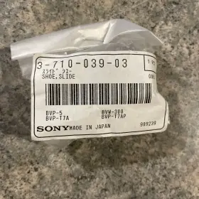 3-710-039-03 Sony Shoe Slide Bvp-5 Nos