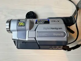Dcr-trv250 Sony 433095 Digital 8 Handycam 700x Zoom Nightshot Works With Case Battery