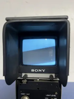 478h Sony Vintage Viewfinder Video Film Movie Camera Powers On Untested #2