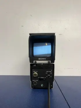 478h Sony Vintage Viewfinder Video Film Movie Camera Powers On Untested