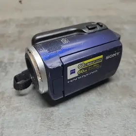 Dcr-sr47 Sony 724042762824 Handycam Blue Camcorder 60gb Tested Used With Box Manuals And Memory #2