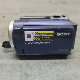 Dcr-sr47 Sony 724042762824 Handycam Blue Camcorder 60gb Tested Used With Box Manuals And Memory #3