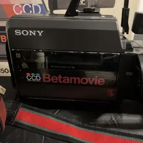 Bmc-550 Sony Betamovie Ccd Video Camera Camcorder With Extras Tested Working #3