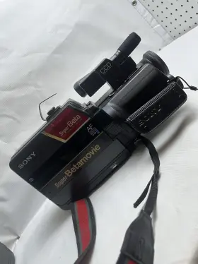 Bmc-660 Sony Super Beta Movie Camcorder Untested