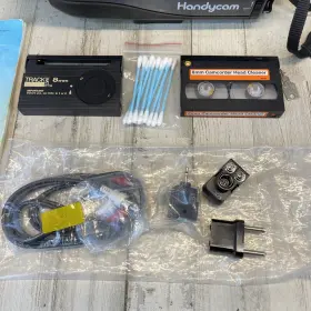 Ccd-f30 Sony Handycam Video Camera Recorder Video8 With Case And Cords Untested #3