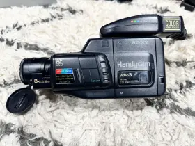 Ccd-f73 Sony Handycam Video 8 Black Read Description